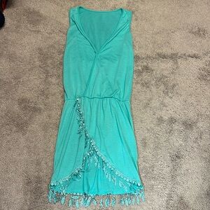 Blue Dress 👗 Cover Up Small